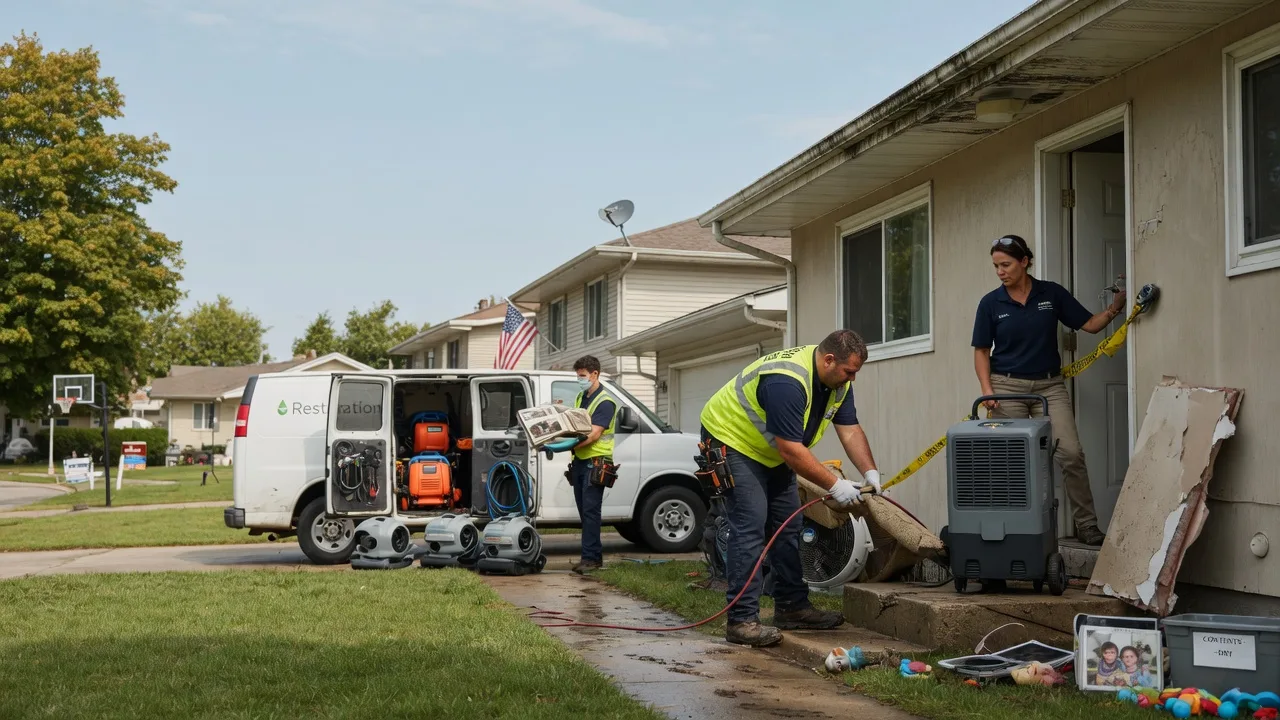 Water Damage Restoration in New London, MO near me